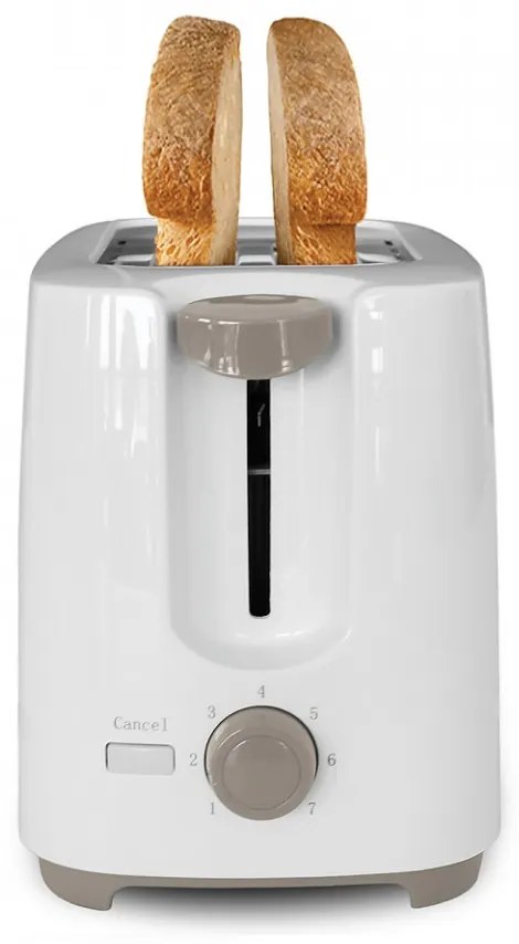 Toaster Muhler MT-949, termoizolat, alb, buton gri 1001338