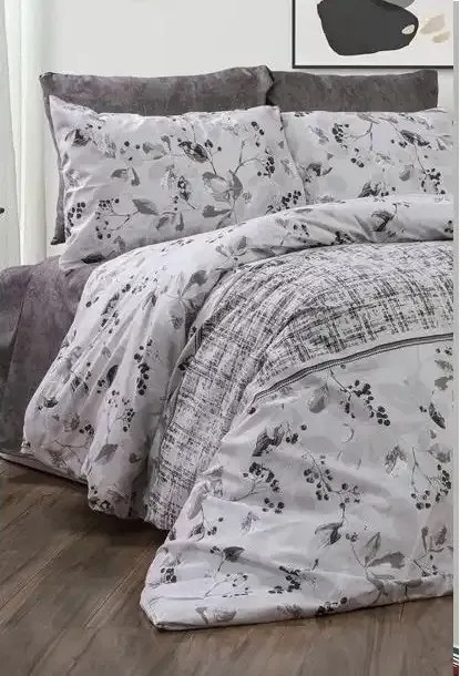 Lenjerie de pat bumbac satinat 2 persoane,homs,serie D 270,00035