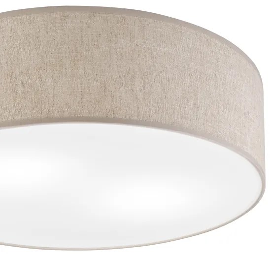 Plafonieră SIRJA, 2 x E27, 15W, 230V, diametru 45 cm, bej