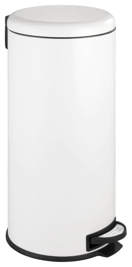 WENKO 22709100 - Coș LEMAN 30,5x64 cm alb/negru