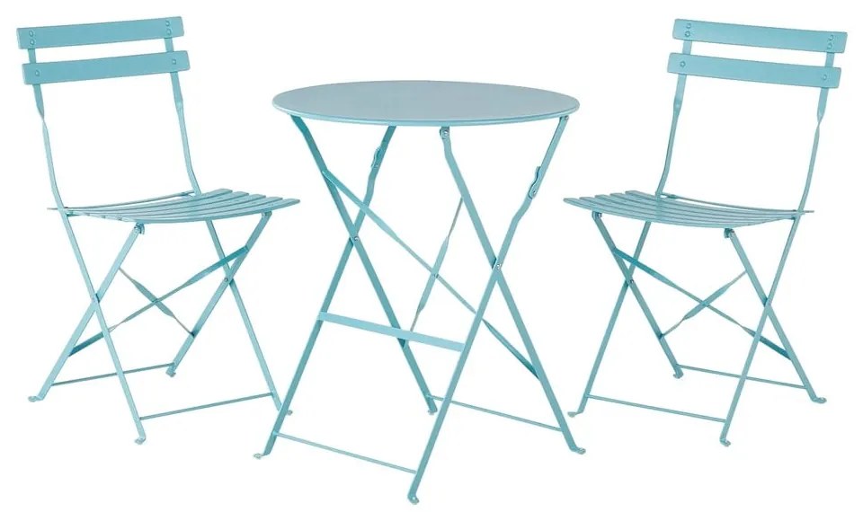 Set mobilier de grădină Bonami Essentials Retro, albastru