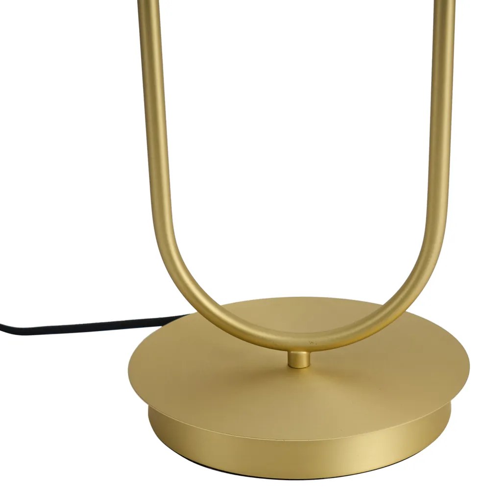 Lampă de masă Art Deco alamă 2 lumini - Tuning