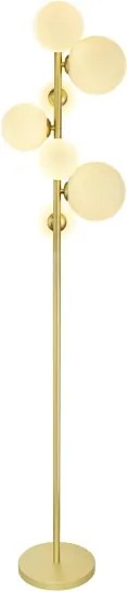 Lampadar LED Brilagi MILLA 7xG9/3W/230V auriu/alb