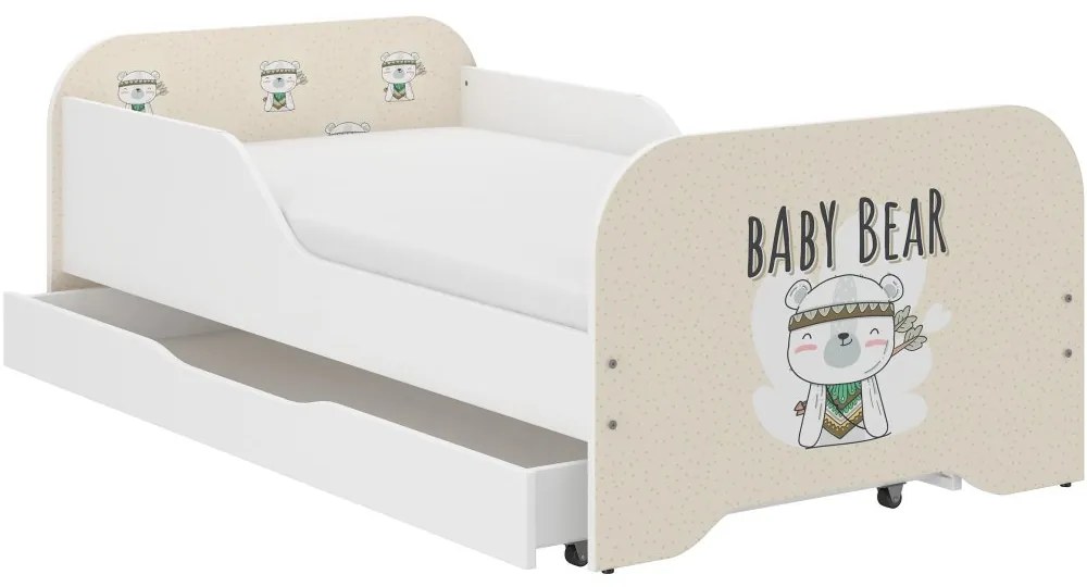 Pătuţ de calitate BABY BEAR 160 x 80 cm