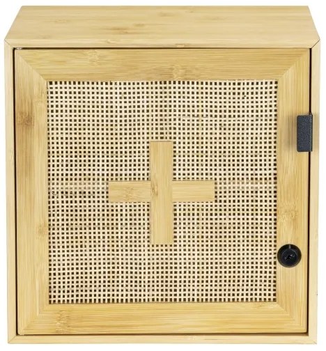 WENKO 25613100 - Dulap ALLEGRE 30 x 30 cm, maro