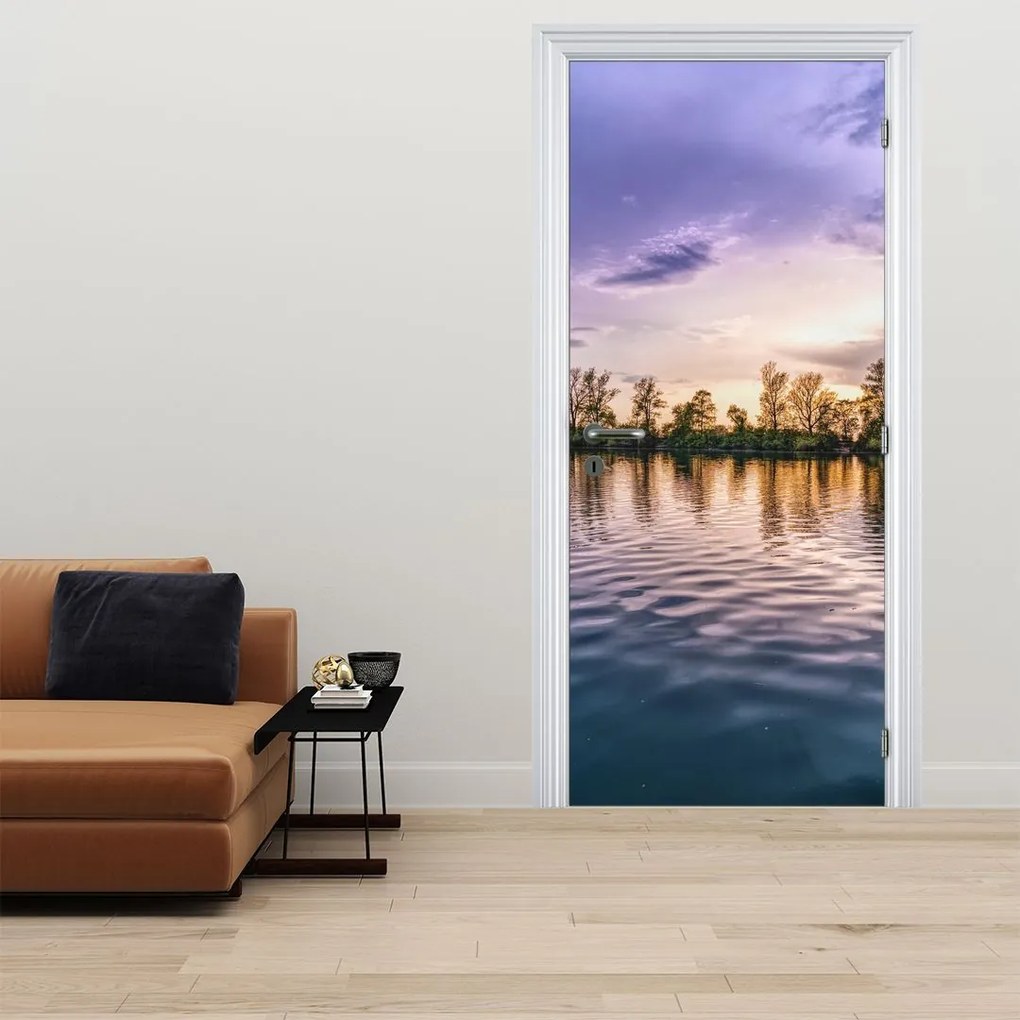 Fototapet pentru ușă - Lac (95x205cm)