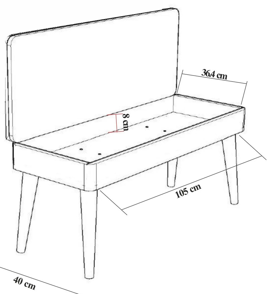 Mobilier pentru hol Maluxe Tigris (Stejar sonoma + Albastru închis). 1089062