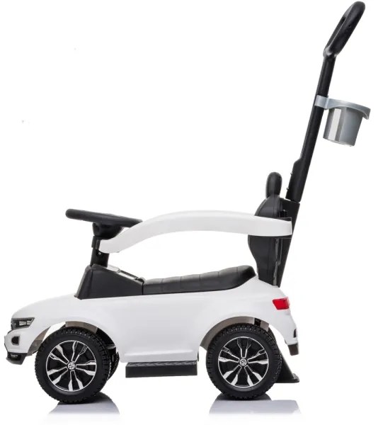 Bicicletă fără pedale Volkswagen 3 în 1 alb/negru