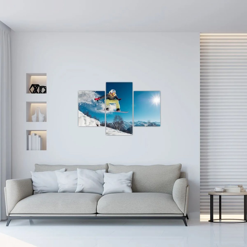 Tablou - Snowboarder (90x60 cm)