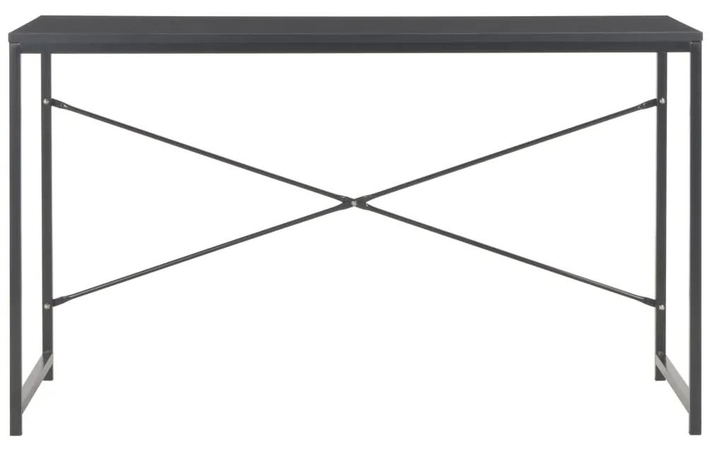 Birou de calculator, negru, 120 x 60 x 70 cm Negru, birou