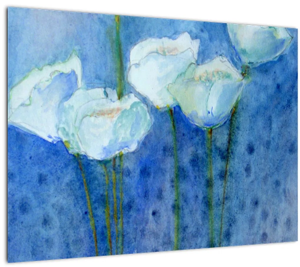 Tablou - Lalele albe (70x50 cm)