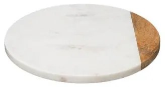 Platou Rotativ Wood Marble