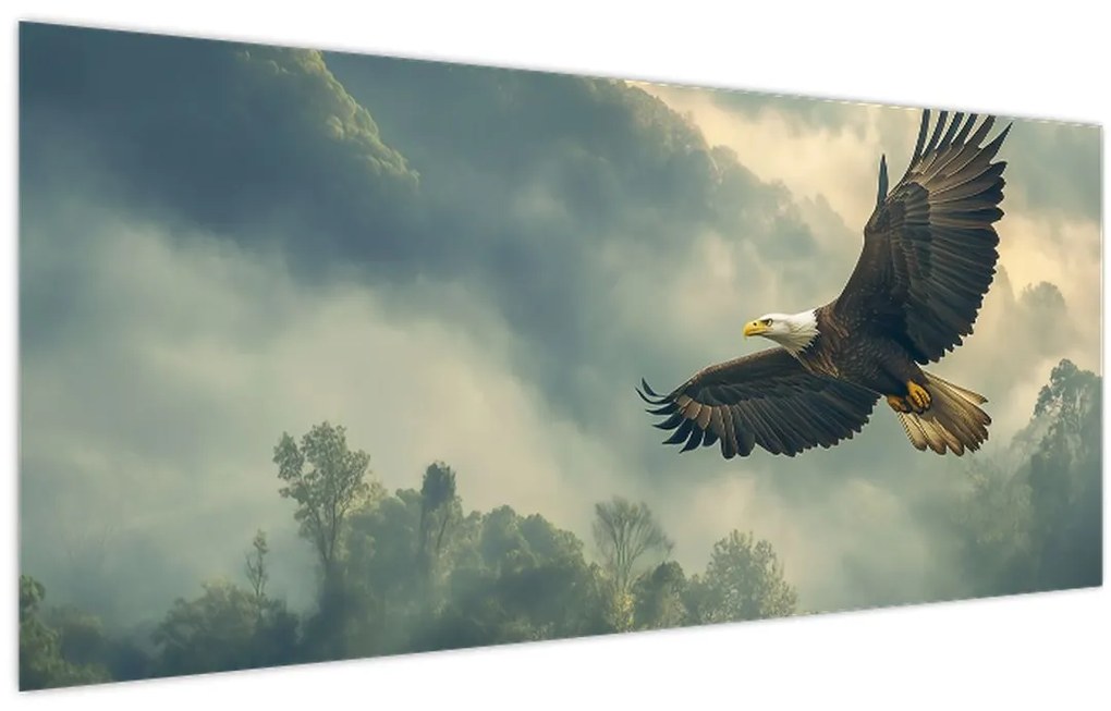Tablou - Vultur în zbor (120x50 cm)