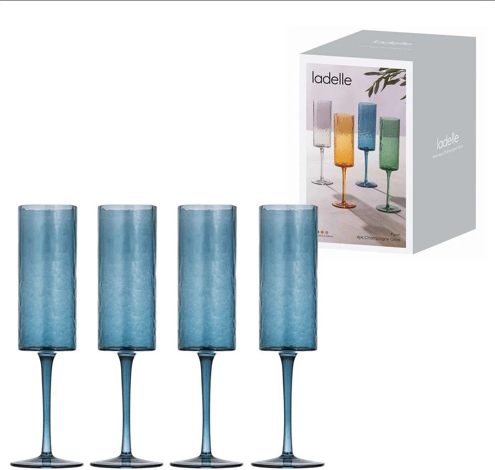 Set de pahare 4 buc. de șampanie 310 ml Flynn – Ladelle