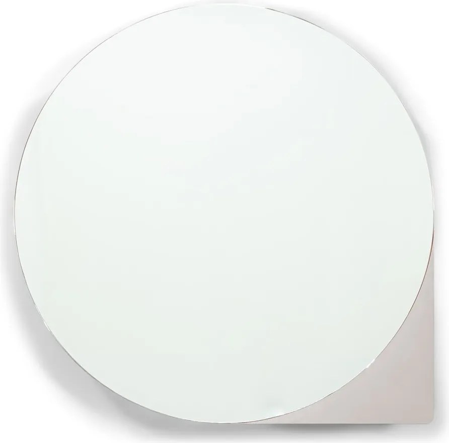 Dulap de baie taupe suspendat/cu oglindă din metal 55x55 cm Sonnet – Spinder Design