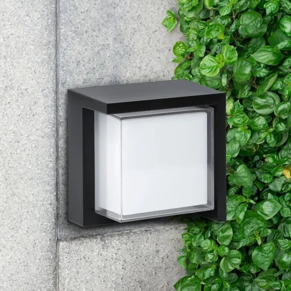 Aplică LED de exterior ESSEN LED/12W/230V IP44 negru