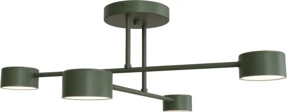 Lustră aplicată HALO 4xGX53/10W/230V verde