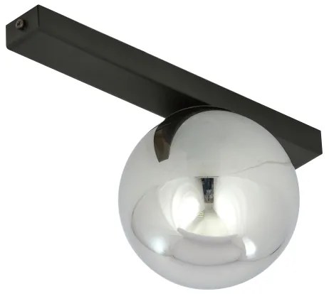 Plafonieră FIT 1xE14/10W/230V negru