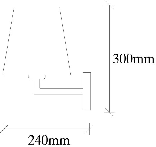 Aplică PROFIL 1xE27/60W/230V