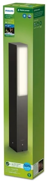 Lampă LED de exterior Philips STRATOSPHERE LED/3,8W/230V 42 cm 4000K IP44