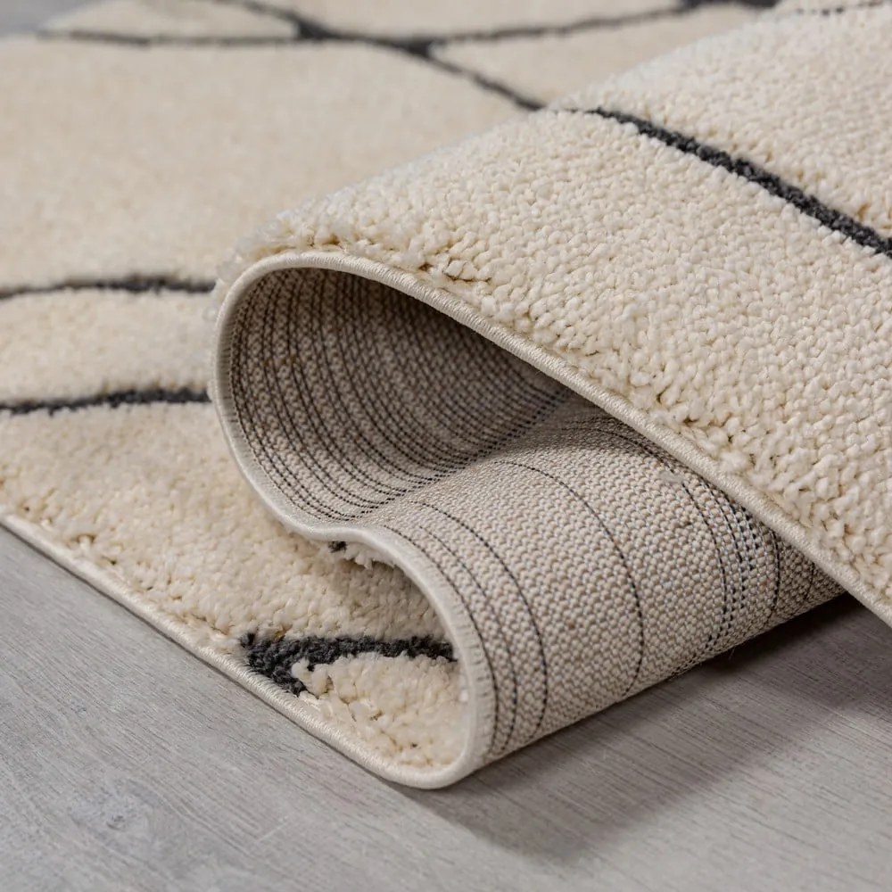 Covor crem 120x170 cm Flow – Flair Rugs