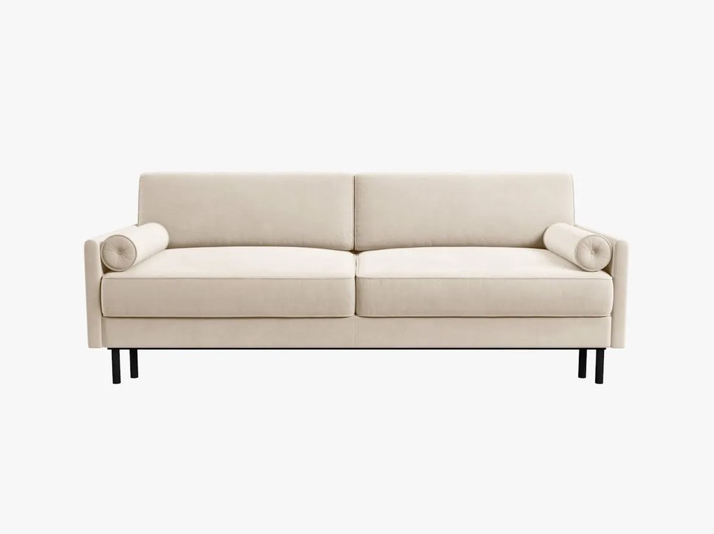 Canapea extensibila 3 locuri Scott catifea L212 cm