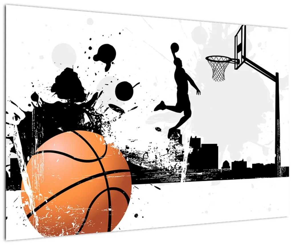 Tablou - Bachetbalist (90x60 cm)