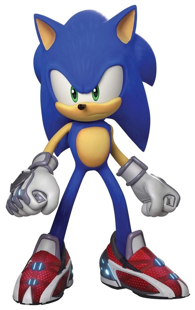 Autocolant 3D Sonic, 14 x 20 cm