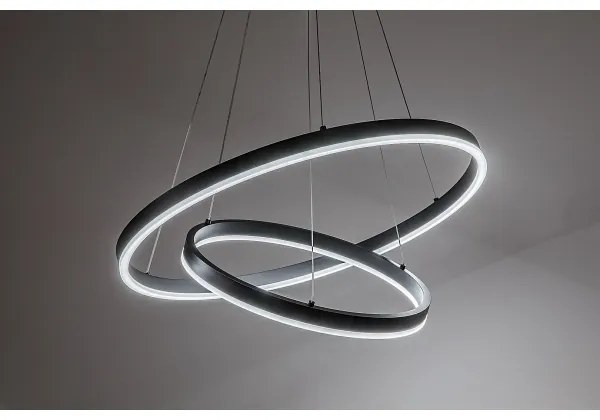 Rabalux 72305 - Lustru LED reglabil suspendat pe cablu ISAURE LED/80W/230V 3000-6500K + telecomandă