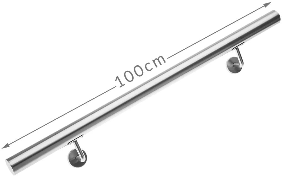 Deuba Balustrada pe perete - 100 cm