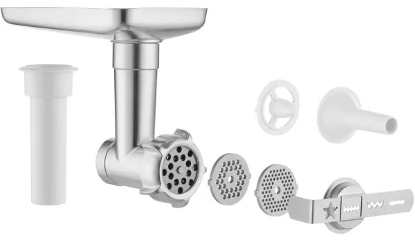 Sencor - Robot de bucătărie cu bol din oțel inoxidabil 1000W/230V alb