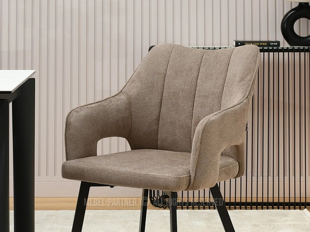 Scaun Carl (bej + negru). 1111015