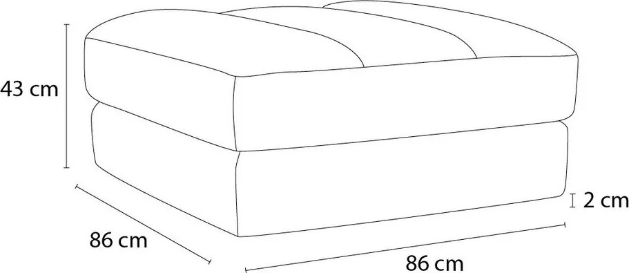 Taburet portocaliu cu tapițerie din catifea Sierra – Bobochic Paris