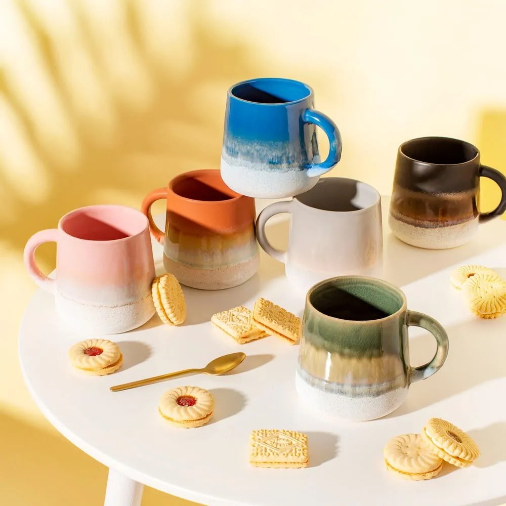 Cană teracotă din gresie 360 ml Mojave – Sass &amp; Belle