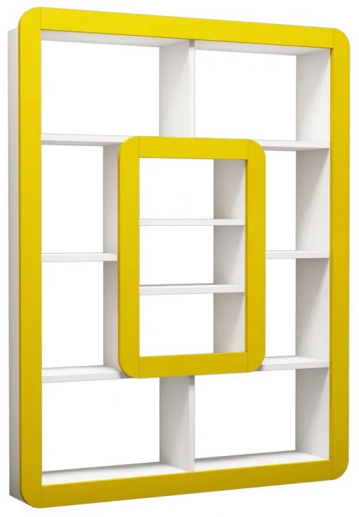 Biblioteca Orkide - Alb, Yellow