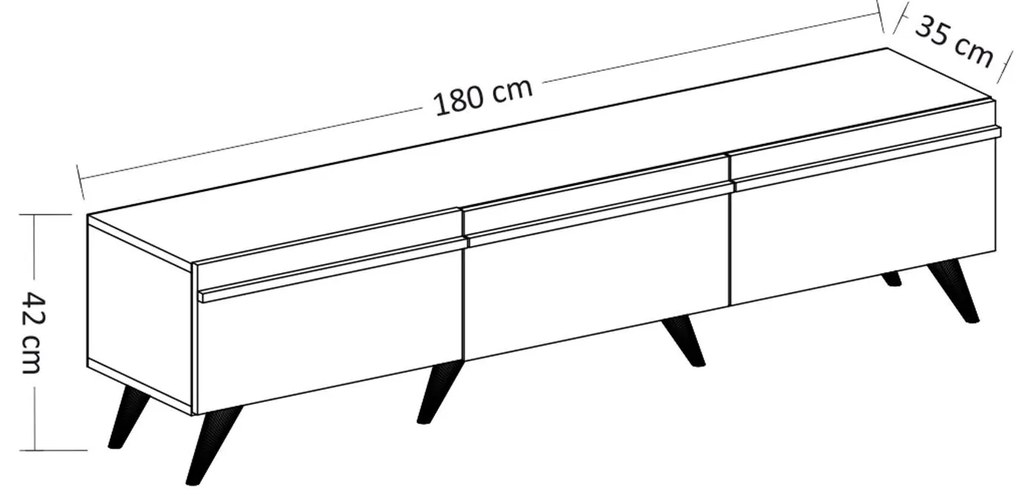 Mobilier living Amstel (Nuc + antracit). 1088814