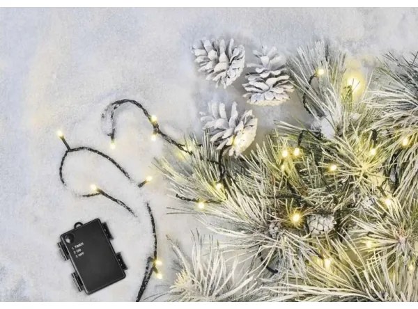 Instalație LED de Crăciun de exterior 120xLED/8,9m IP44 alb cald