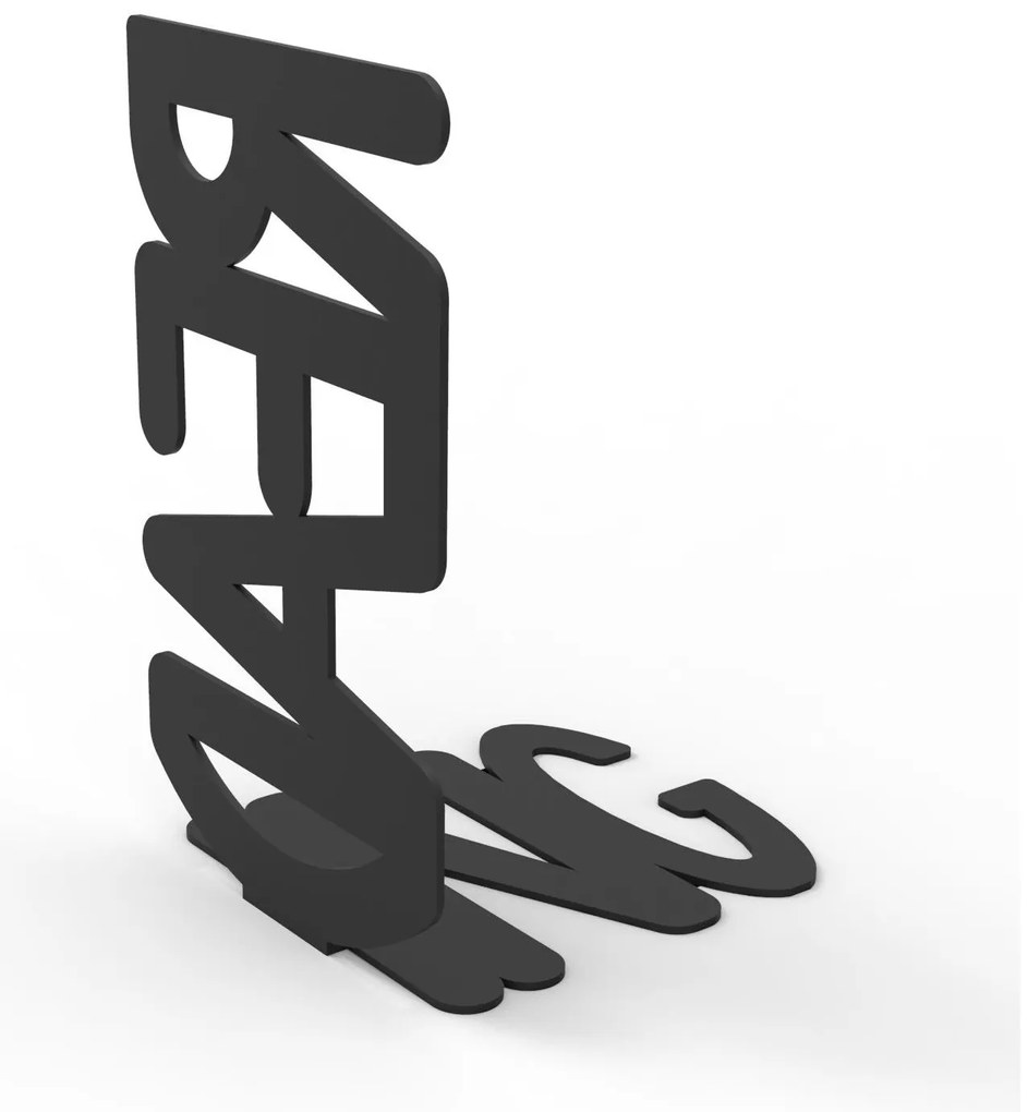 Suport metalic de cărți Sedoli (negru) . Promo -10%. 1094118
