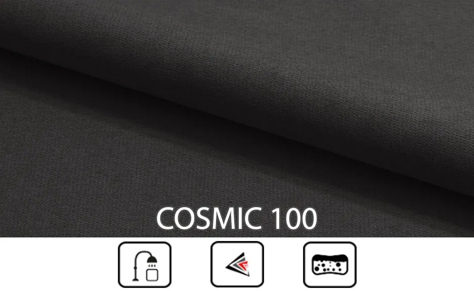 Pat matrimonial Boxspring 160 cm Porto Comfort (Negru) (cu saltea și sp. depozitare). 1056304