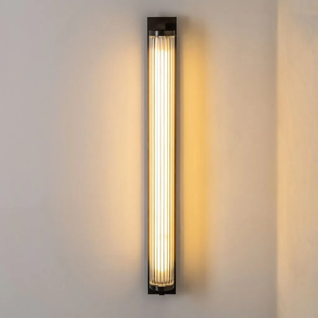 Aplica de perete LED smart cu telecomanda COMO titan periat
