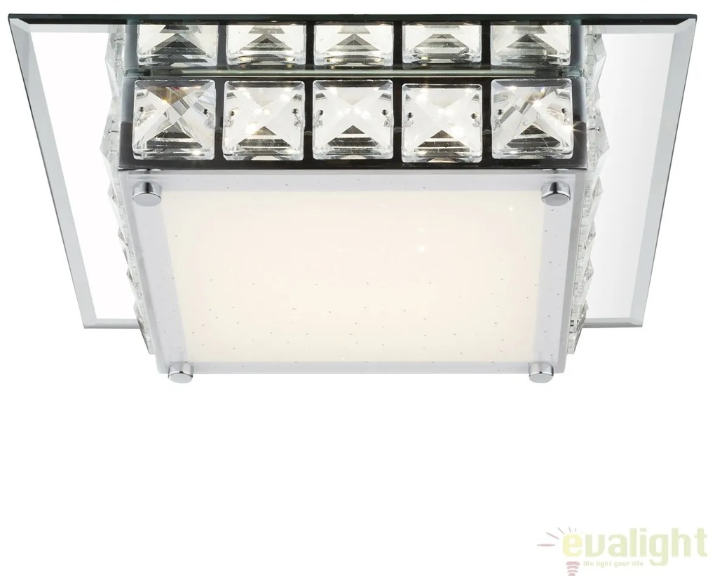 Plafoniera LED moderna cu cristal K5 MARGO 12 Watt 49355 GL