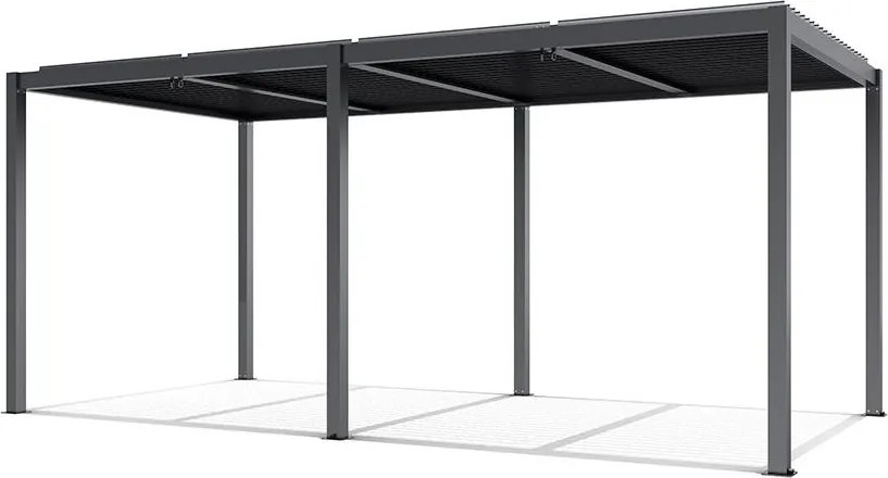 Pergolă bioclimatică din aluminiu cu lamele 5,8 x 3 M