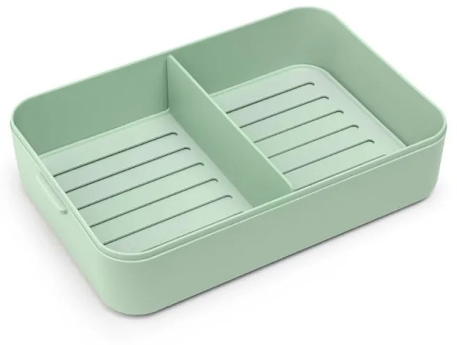 Cutie pentru alimente Brabantia Make&Take 1006291, 2 L, Cu separatoare, Inchidere etansa, Fara BPA, Verde