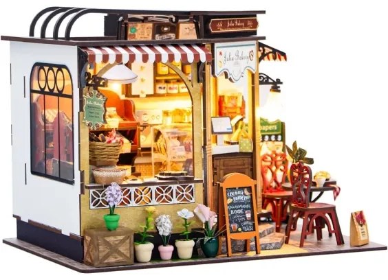 Casă miniaturală 2Kids Toys Brutăria Juliei 2xAAA