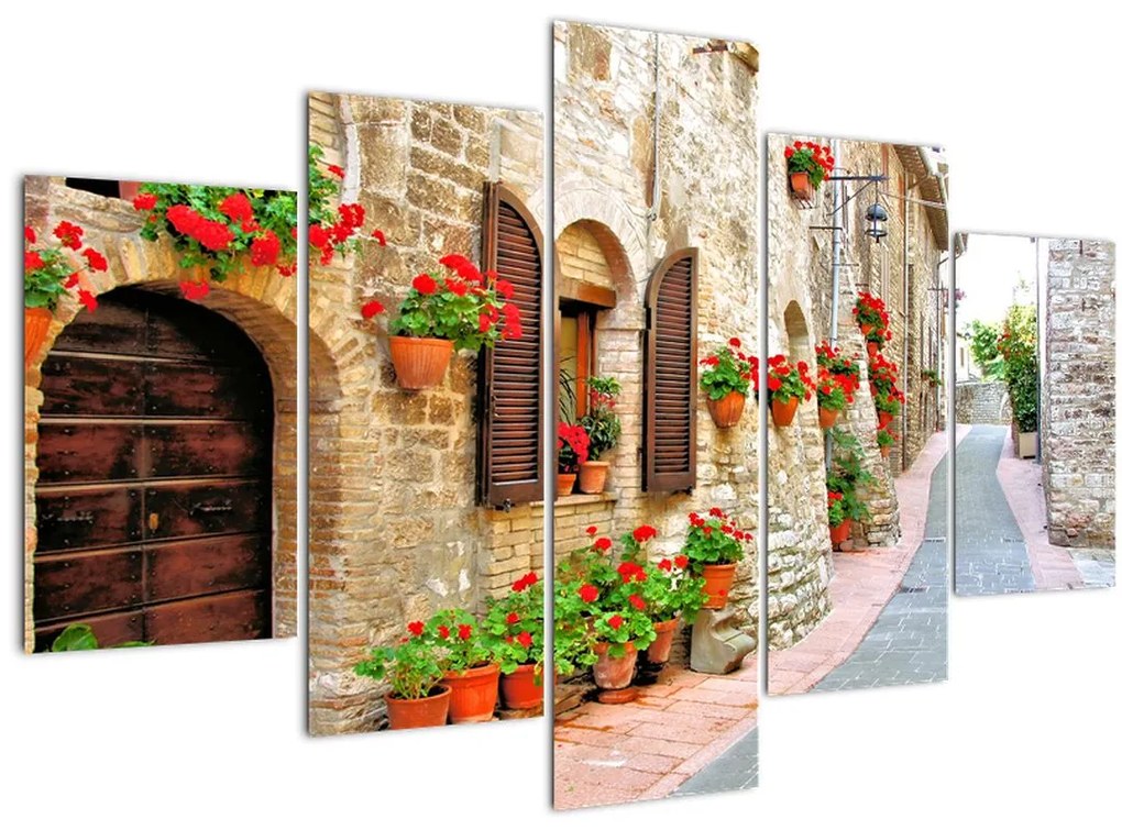 Tablou - Alee pitorească italiană (150x105 cm)