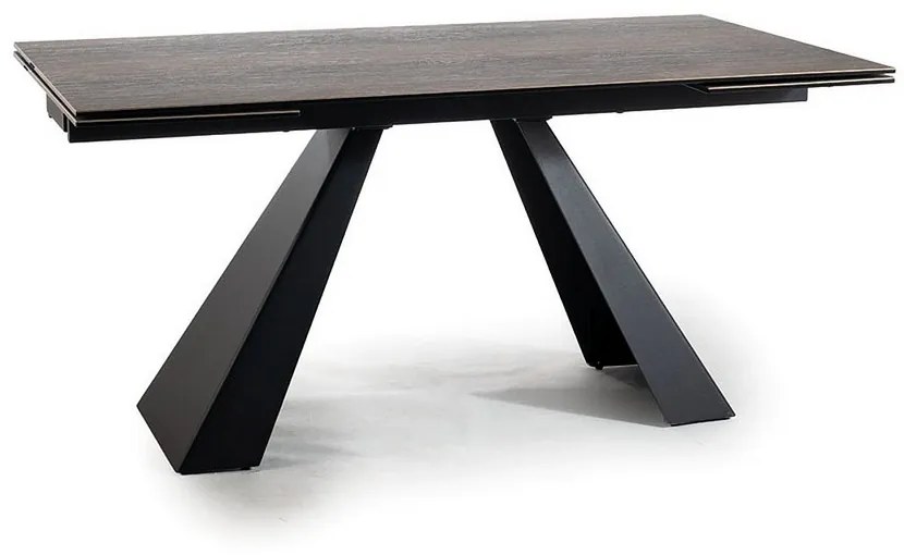 Masa de bucaterie Salvadore II, 160 x 90 cm, maro inchis