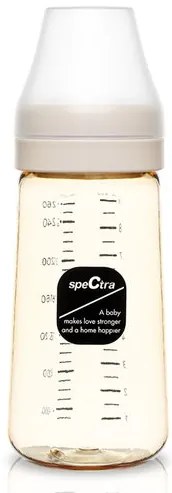 BIBERON ANTICOLICI PREMIUM CU TETINA L, GALBEN (260 ML) - SPECTRA (ENACANY260L)