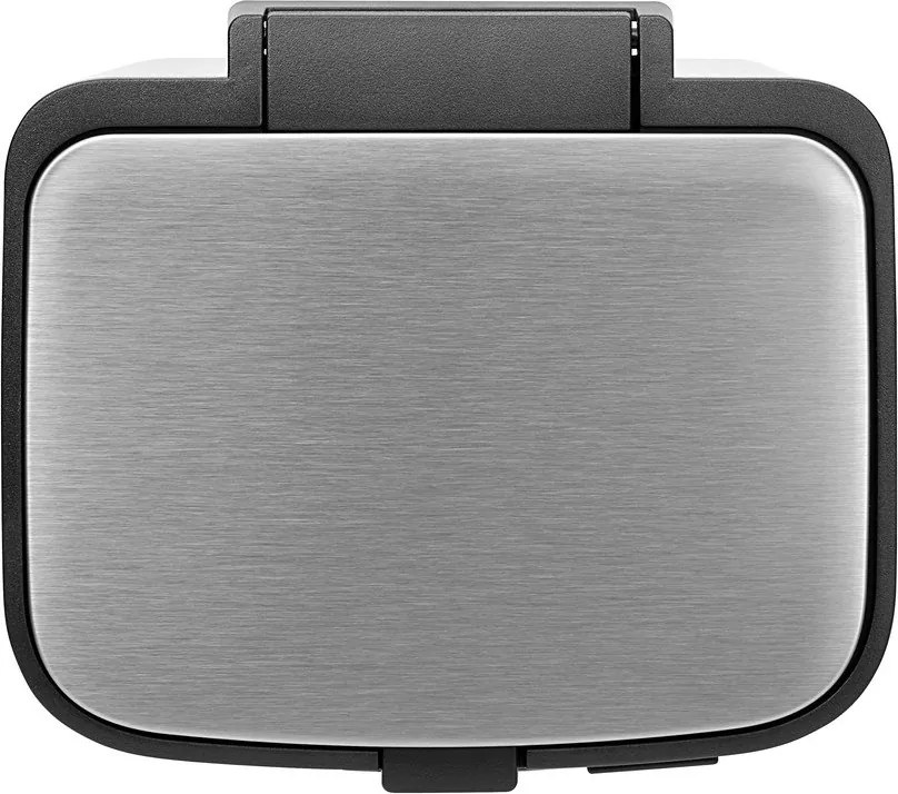 Coș de gunoi argintiu mat cu pedală din oțel 4 l Bo – Brabantia