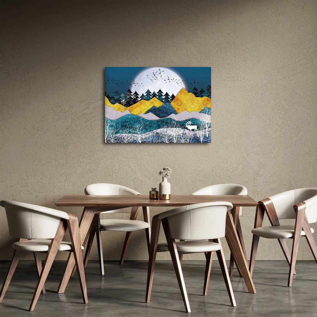 Tablou - Peisaj polar (70x50 cm)