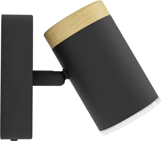 Eglo 300001 - Aplică spot pentru baie CONSUMA 1xGU10/3W/230V IP44 negru/bej